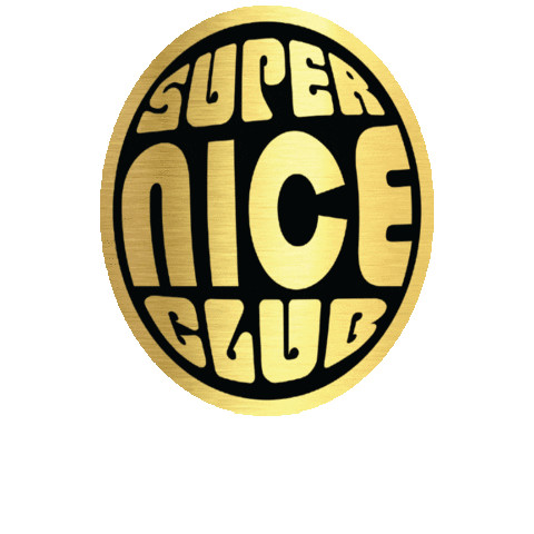 Super Nice Club Sticker