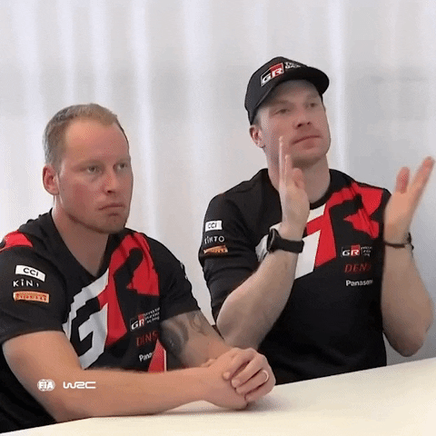 Well Done Applause GIF by FIA World Rally Championship