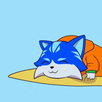 Tired Good Night GIF by Toshithecat