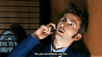 You Are Brilliant Doctor Who GIF by Temple Of Geek