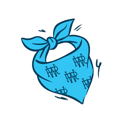 Bandana Sticker by Weber Ranch Vodka