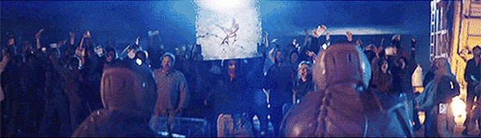 catching fire steady camerawork GIF by The Hunger Games