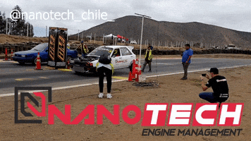 NanotechChile racing drag auto drift GIF