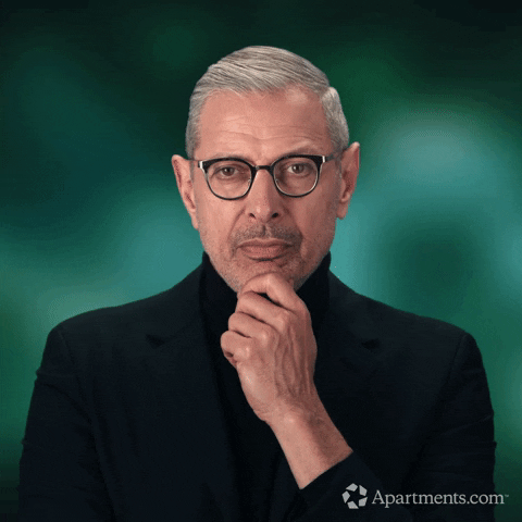 Apartments.com wow thinking bored ears GIF