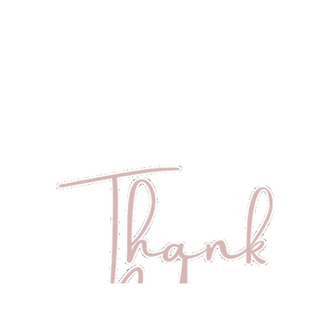 Thankyou Sticker by Brey Shirley