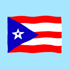 Puerto Rico heart flag