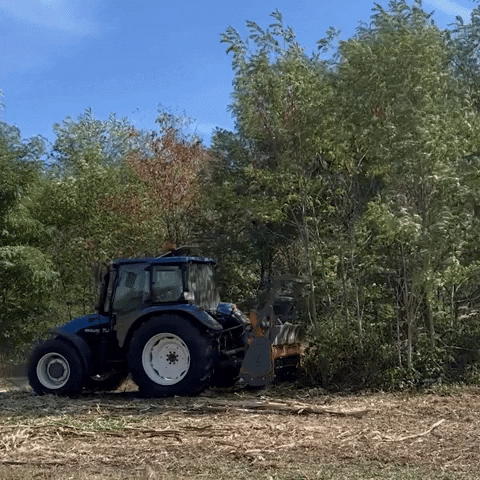 Tractor Mulching GIF by Vandaele