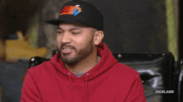 Celebrity gif. The Kid Mero nods his head in agreement and says, “Yup.”
