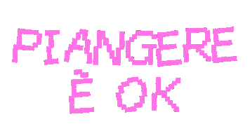 Piangere Sticker by Popcorn Gang