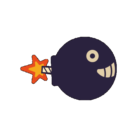 Bomb Tabletop Sticker by Tranjis Games