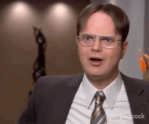 Season 8 Wow GIF by The Office