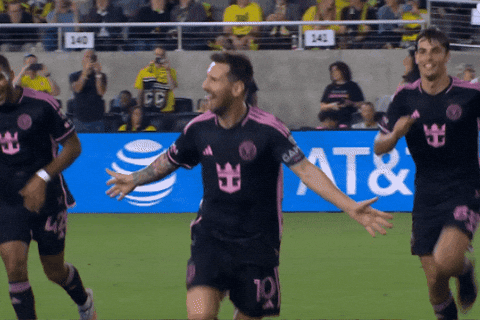 Happy Lionel Messi GIF by Major League Soccer - Find & Share on GIPHY
