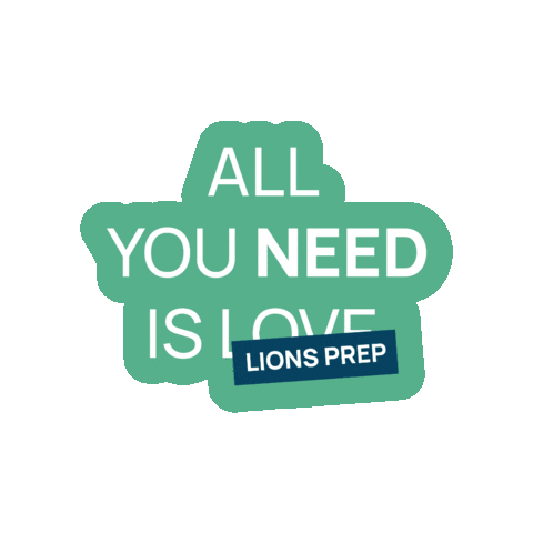 Lions Prep Sticker