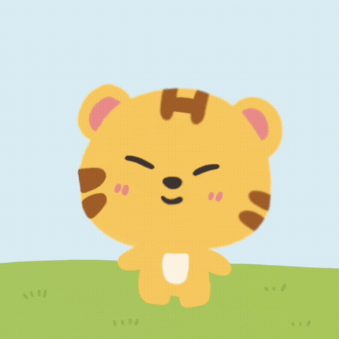 Tiger 행복 GIF