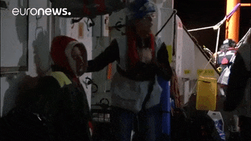 migrants GIF by euronews