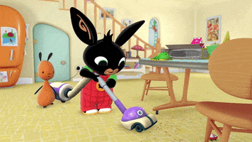 Children Hoovering GIF by Bing Bunny