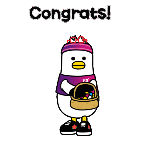 Celebration Congrats Sticker by boogi_in_busan