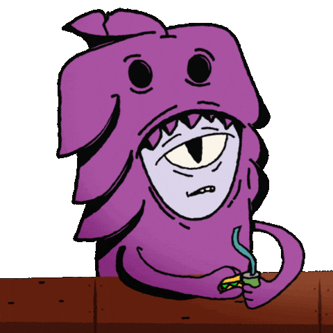Eating Sticker