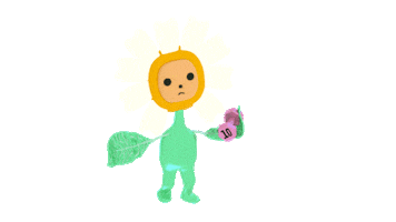 Flower Working Out Sticker by jodofo