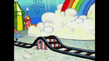 Horror Spongebob GIF