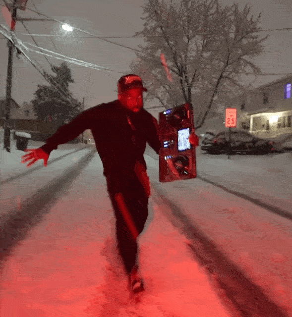 Snow Dancing GIF by ORG®
