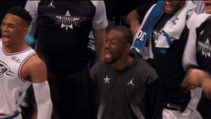 Pumped Up Laughing GIF by NBA