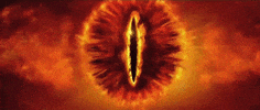 Eye Of Sauron cat GIF