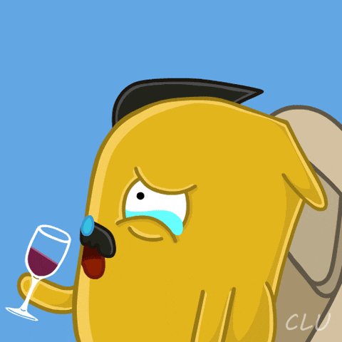 Sad Happy Hour GIF by CLU