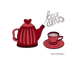 Love You Tea Sticker
