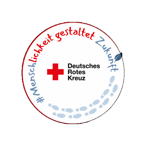 Menschlichkeit Sticker by DRK-Landesverband Rheinland-Pfalz e.V.