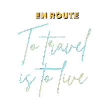 En Route Travel Sticker by Routeapp