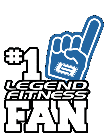 Fan Strength Sticker by Legend Fitness