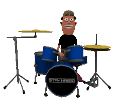 3D Rock Sticker by Stay Naked