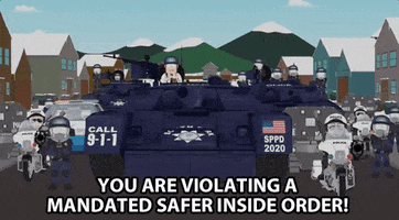 Police Quarantine GIF by South Park