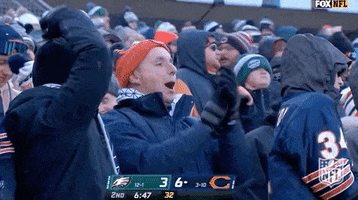 High Five Chicago Bears GIF by NFL
