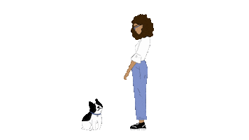 Dog Monterrey Sticker by Chemisette