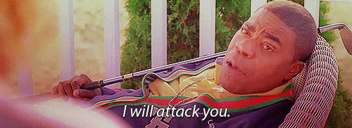 tracy morgan threat i will attack you GIF