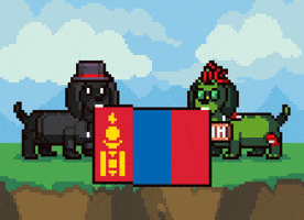 Dog Pixel GIF by Abstract HotDogs