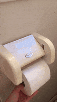 roll toilet GIF by Mashable