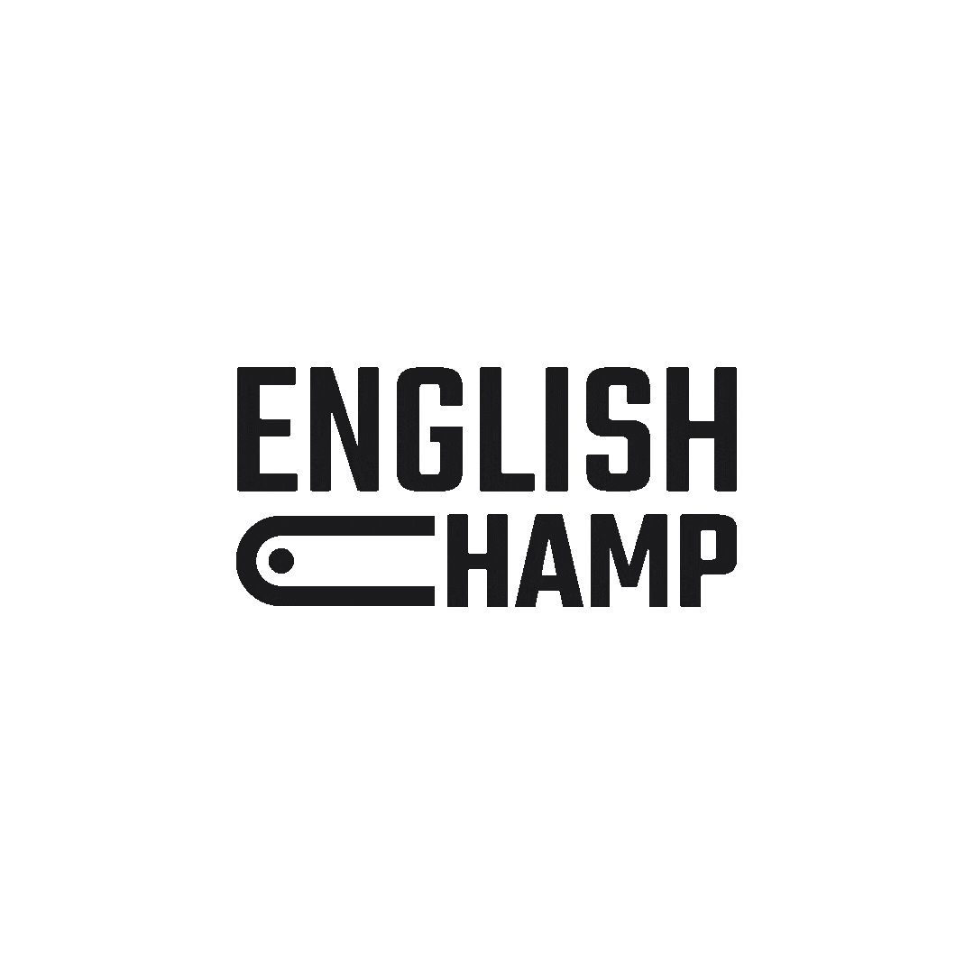 English Champ Sticker