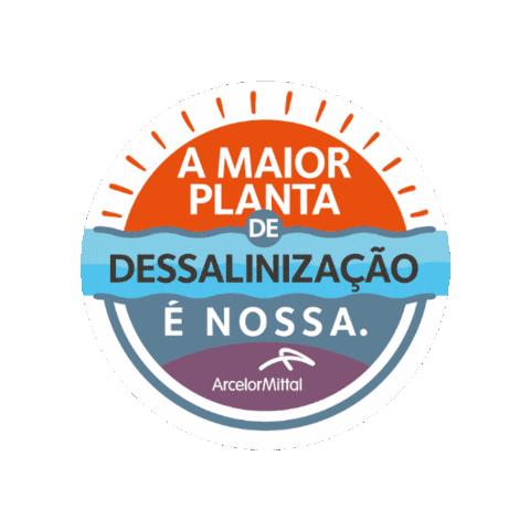 Inauguracao Sticker by Arcelor Mittal Brasil