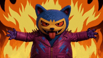 This Is Fine On Fire GIF by EthanStriker