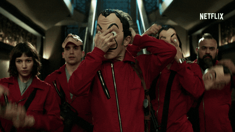La Casa De Papel GIF by NETFLIX