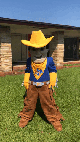 Quick Draw Mascot GIF by McNeese State University - Find & Share on GIPHY