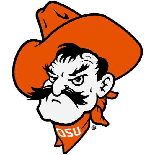 Pistol Pete Orange Sticker by Oklahoma State University for iOS