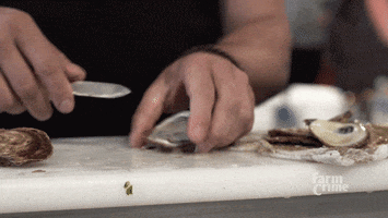 shucking red lobster GIF by CBC
