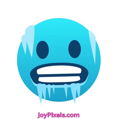 Freezing Cold Weather GIF by JoyPixels - Find & Share on GIPHY