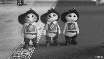 Bowing Cartoon animated GIF