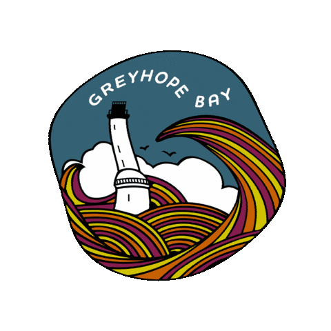 Greyhope Bay Sticker