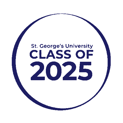 St Georges Graduation Sticker by St. George's University